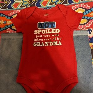 Red onesie